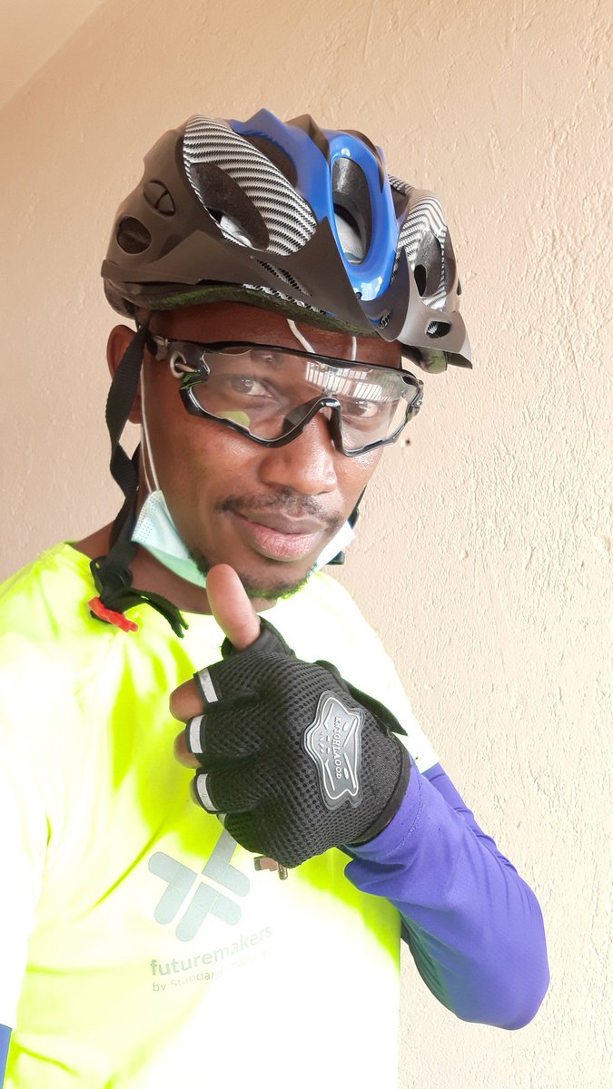 wmutai's tweet photo. I have accepted and actively preparing for the NTT Pro cycling partner Event... #nttprocyclingpartnerchallenge #oneteam #OneDD @NTTProCycling @DimensionDataEA @IS__Kenya https://t.co/y1oBs3H49I