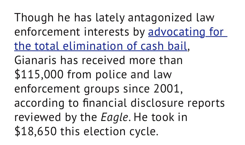 Misleading Mike - Says he’s giving back his PBA money but what about the other $100,000? More empty gestures. Give back the other money <a href="/SenGianaris/">Sen. Mike Gianaris</a>. queenseagle.com/all/queens-law…