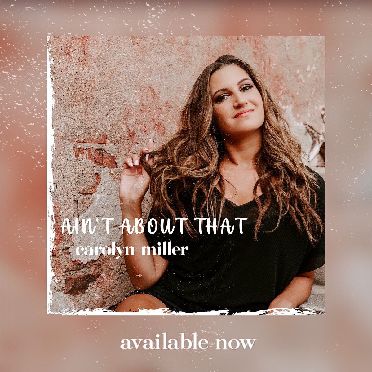 Carolyn_Miller's tweet photo. Happy one week, #AintAboutThat !!! What do you think of this new one?! Keep streaming &amp; sharing - we are closing in on a big milestone! Listen here if ya haven’t heard it yet https://t.co/nK03d1LF0A https://t.co/9ITunoaRbq