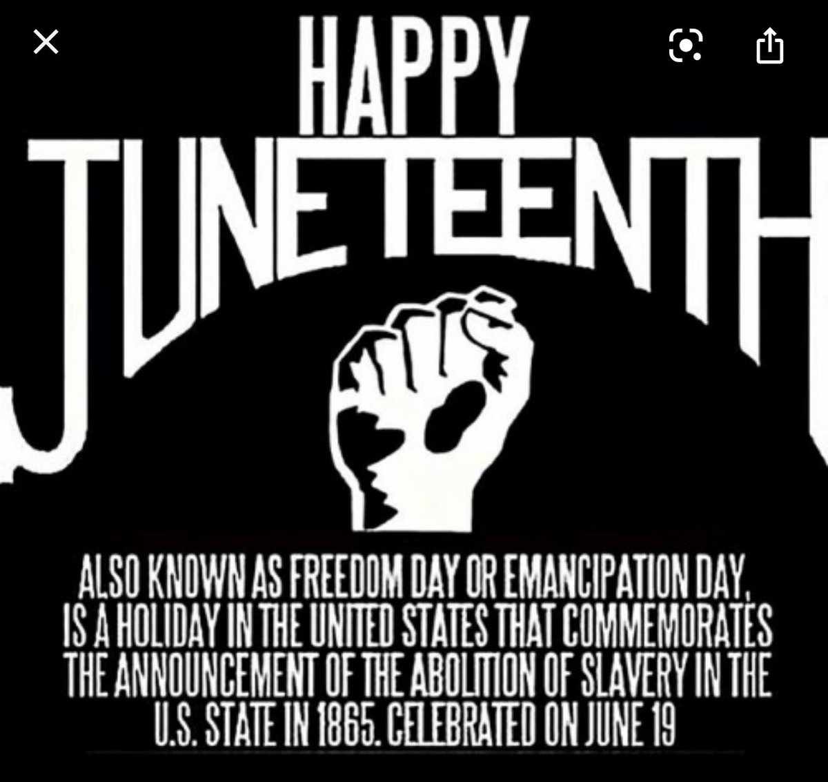 Happy Juneteenth!