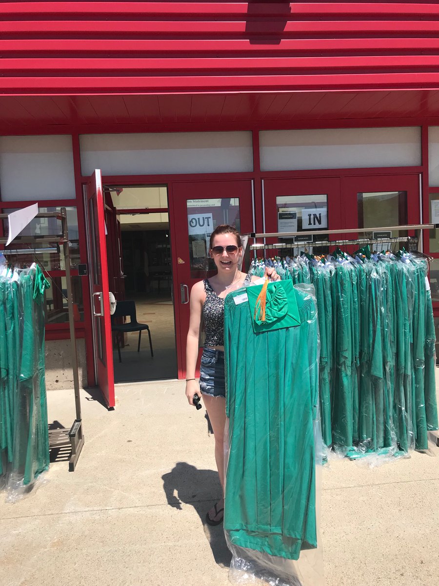 Our grad gowns have arrived! #SRCEGrads2020