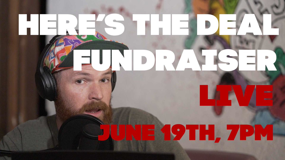 Heres_The_D's tweet photo. Here’s The Deal is going LIVE tonight at 7pm only on YouTube to raise money for #BlackLivesMatter Full details here: https://t.co/QfJ8Fa0xG3 https://t.co/q3voAT0KIU