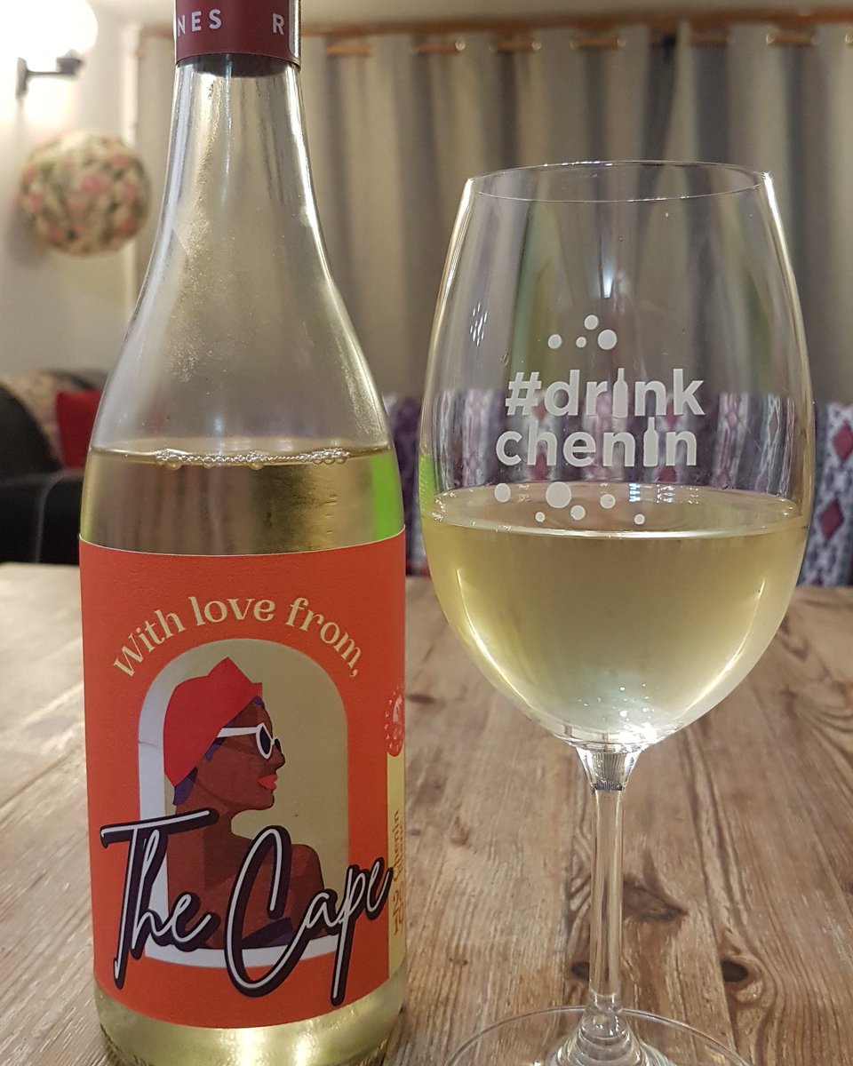 Looking forward to #DrinkChenin day tomorrow.. but why confine it to just one day 😉 Enjoying @rascallionwines #WithLoveFromTheCape Chenin Blanc this evening 
#TalkRascallion
