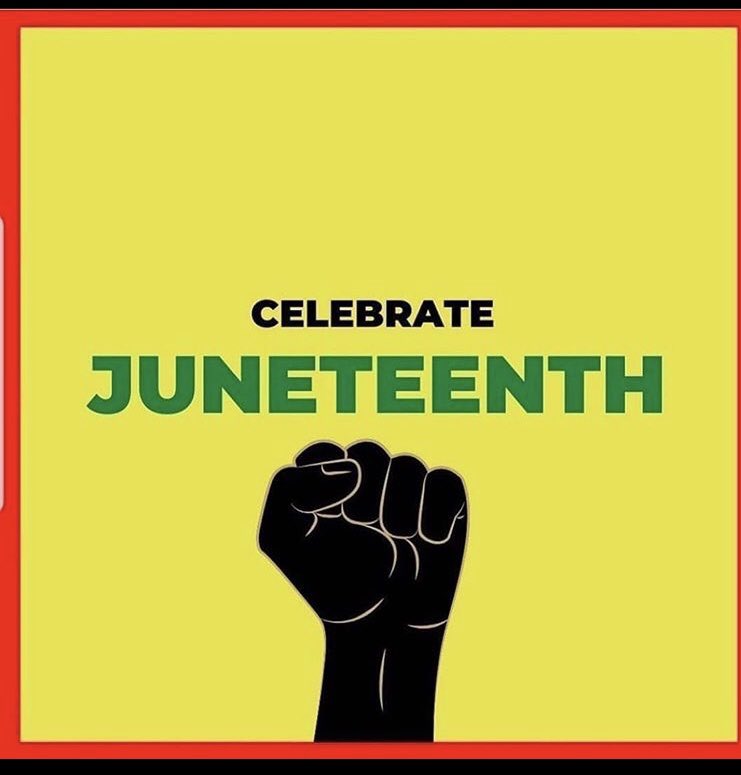CoachGeeWhite's tweet photo. Juneteenth #BlackLivesMatter https://t.co/0Ymv0VDAEr