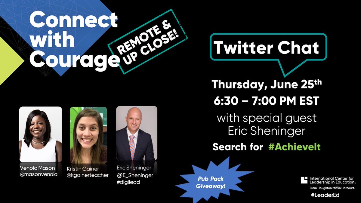 achieveitchat's tweet photo. Miss week 1 and week 2 of the #Achieveit chat @ #remoteandupclose #leadered #msc2020? Check out the archived chats to see all the great conversation! Week 1:  https://t.co/Kh431Kaelk Week 2: https://t.co/gxfQ1RzFyS Join us 6/25 @ 6:30pm EST with guest host @E_Sheninger! https://t.co/U1xWs3ctIp