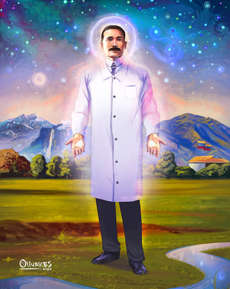 Nueva Obra: Oficialmente El Beato José Gregorio Hernández "Apostol de la Paz"

Me honra presentar estas obras en un momento tan especial para la espiritualidad de Vzla, realizadas a través de la más profunda conexión con Dios. Todos podemos sanar al prójimo con nuestras acciones.