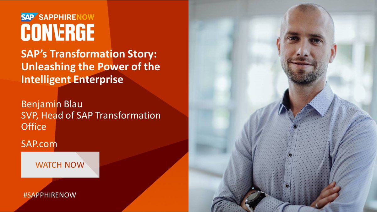benniblau's tweet image. How far along is your company on its #digitaltransformation journey?

I am convinced that being an #IntelligentEnterprise is the foundation for resilience and sustainability. 

Join @FlRoth &amp;amp; myself for our #SAPrunsSAP session at #SAPPHIRENOW Converge.

sap.com/about/events/s…