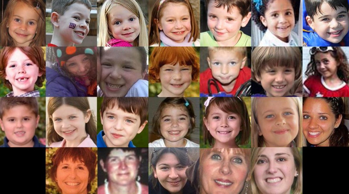24. But I think there’s another moment that gets little attention, because it’s about mass death and gun violence, not democratic norms. That moment was the 2012 Sandy Hook massacre in which 20 six-year-old children (and 6 teachers) were shot to pieces.