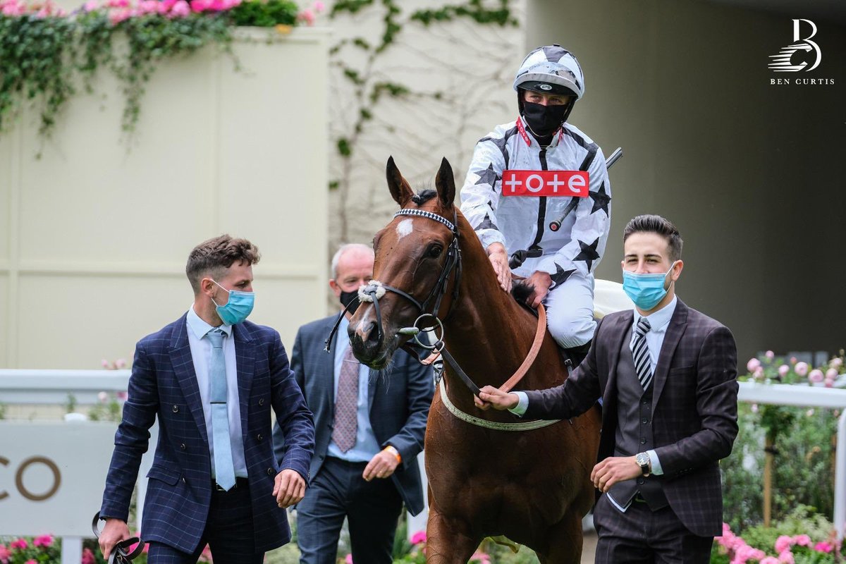 I’ve dreamt of a Royal Ascot winner since the 1st time I sat on a racehorse. Today a filly bought by Kelly ridden daily by Lucy, trained by <a href="/karl_burke/">Karl Burke</a> &amp; owned by <a href="/NBradleyRacing/">Nick Bradley Racing</a> made that dream come true. Words can’t describe the feeling. DANDALLA you superstar🤩#DREAMCOMETRUE