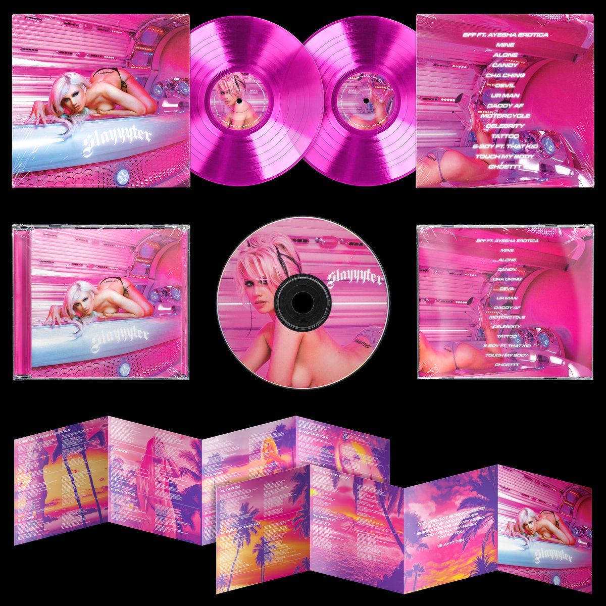 Josh on X: Slayyyter - Mixtape (CD & Vinyl) 🥳  / X