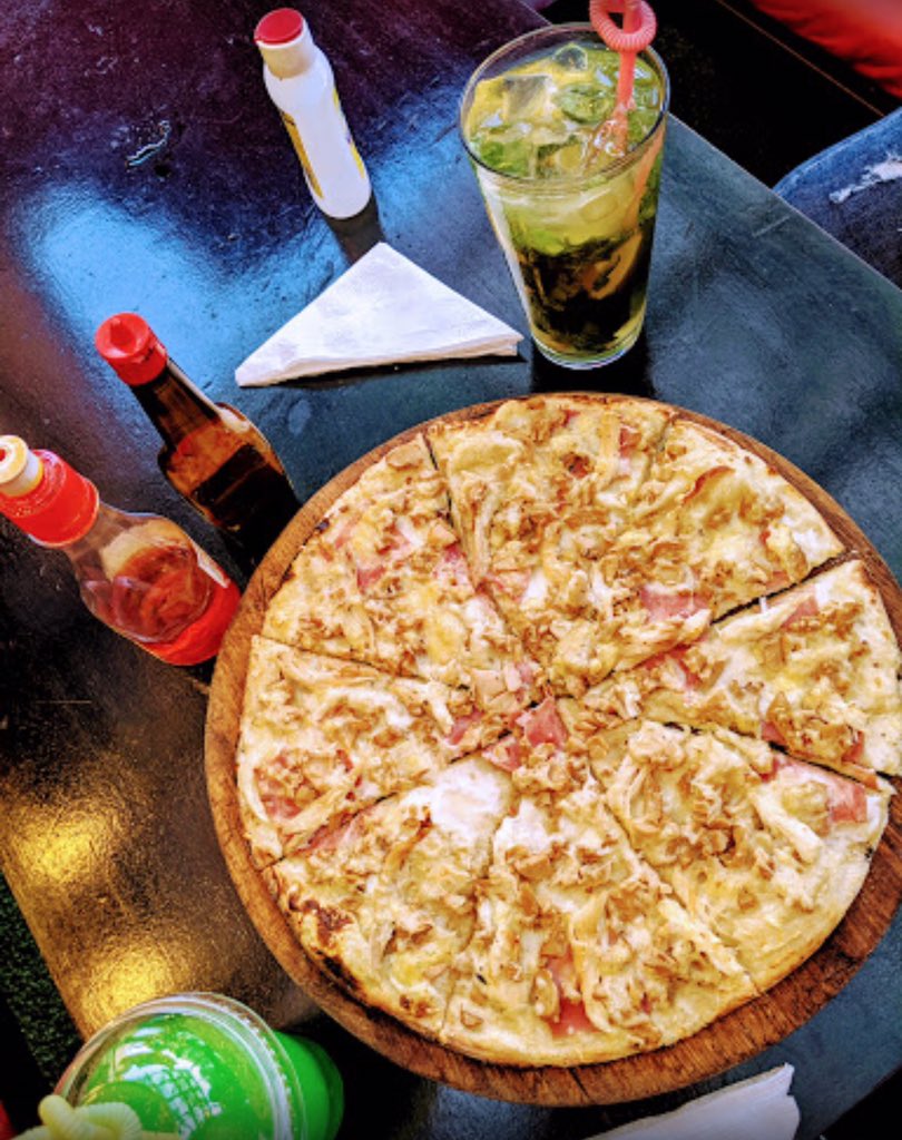 18) “ALO PIZZA” ~~ ODZA Average price: 3500frs