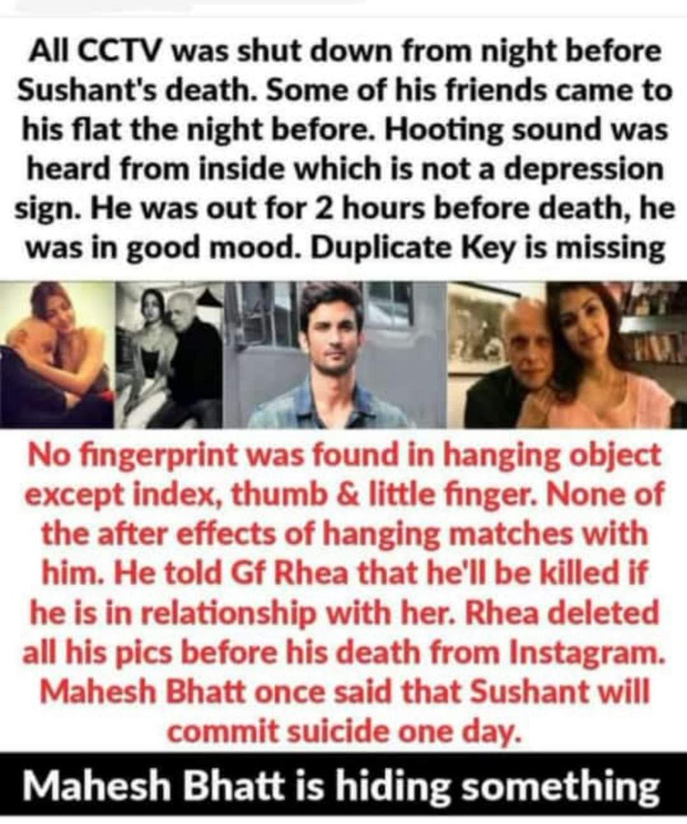 Priya11442889's tweet photo. 🙄 #SushantSingRajput https://t.co/aqQeCXTCoI