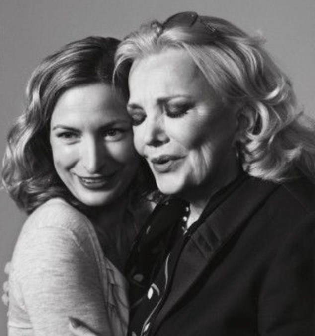 With daughter Zoe Cassavetes. Happy Bday, Gena 