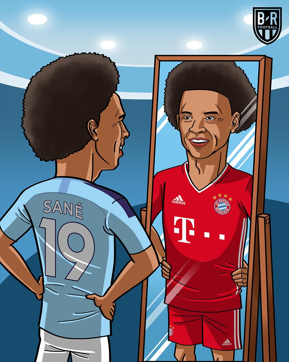 brfootball's tweet photo. BREAKING: Pep Guardiola confirms Leroy Sane will not extend his Manchester City contract.

He is free to leave at the end of the season if they can agree terms with another club 👀 https://t.co/u1IuW5pBYv
