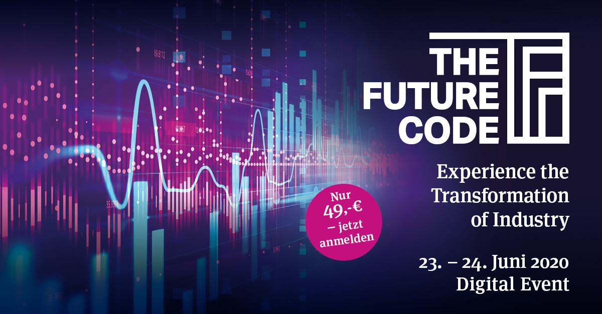 AdditiveMission's tweet image. #TheFutureCode findet vom 23.06. bis 24.06. statt, und zwar komplett #digital!
Melden Sie sich jetzt noch schnell an für zwei Tage voller spannender Vorträge und Masterclasses.

bit.ly/3ef6fec