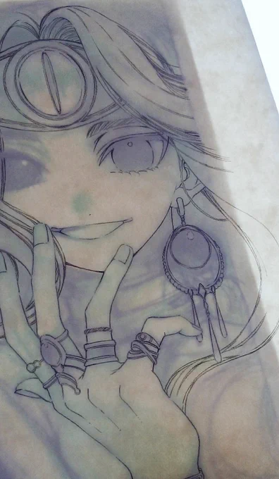 「零ノ肖像」展に向けて描いてだけど、楽しくなってF0超したので
何かグッズにする予定の原画。
今回は神話的な物を描きます。
#零ノ肖像_2 