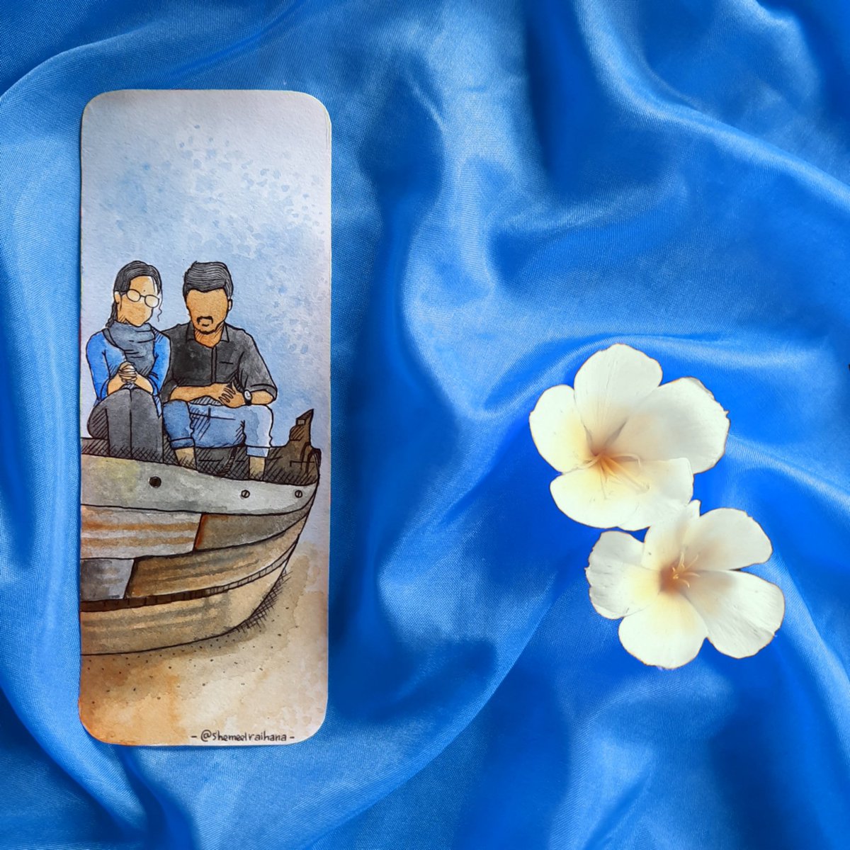 varayaadi's tweet image. അവരിടങ്ങൾ.💙
DM me for customized handmade bookmarks.📩
#firstattempt #customizedbookmarks #customizedart #gift #giftart #handmade #handmadebookmark #handmadeart #paperart #blue #art #sketch #illustration #drawing #painting #ArtistOnTwitter #artist #shemeelraihana