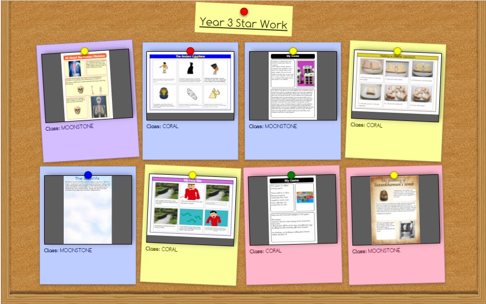 Have a look at the star work that Year 3 completed this week. Super home learning, keep it up!👍💜