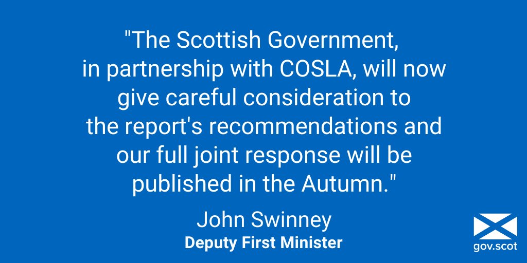 ScotGov Education (@scotgovedu) on Twitter photo Deputy First Minister <a href="/JohnSwinney/">John Swinney</a> has welcomed the publication of Angela Morgan's review of additional support for learning.
The full report can be viewed here➡️bit.ly/31a00oz Deputy First Minister <a href="/JohnSwinney/">John Swinney</a> has welcomed the publication of Angela Morgan's review of additional support for learning.
The full report can be viewed here➡️bit.ly/31a00oz
