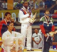 In 1988 Kenny Monday became the first black wrestler ever to win an Olympic Gold Medal when he defeated the Soviet Union's defending World Champ Adlan Varayev