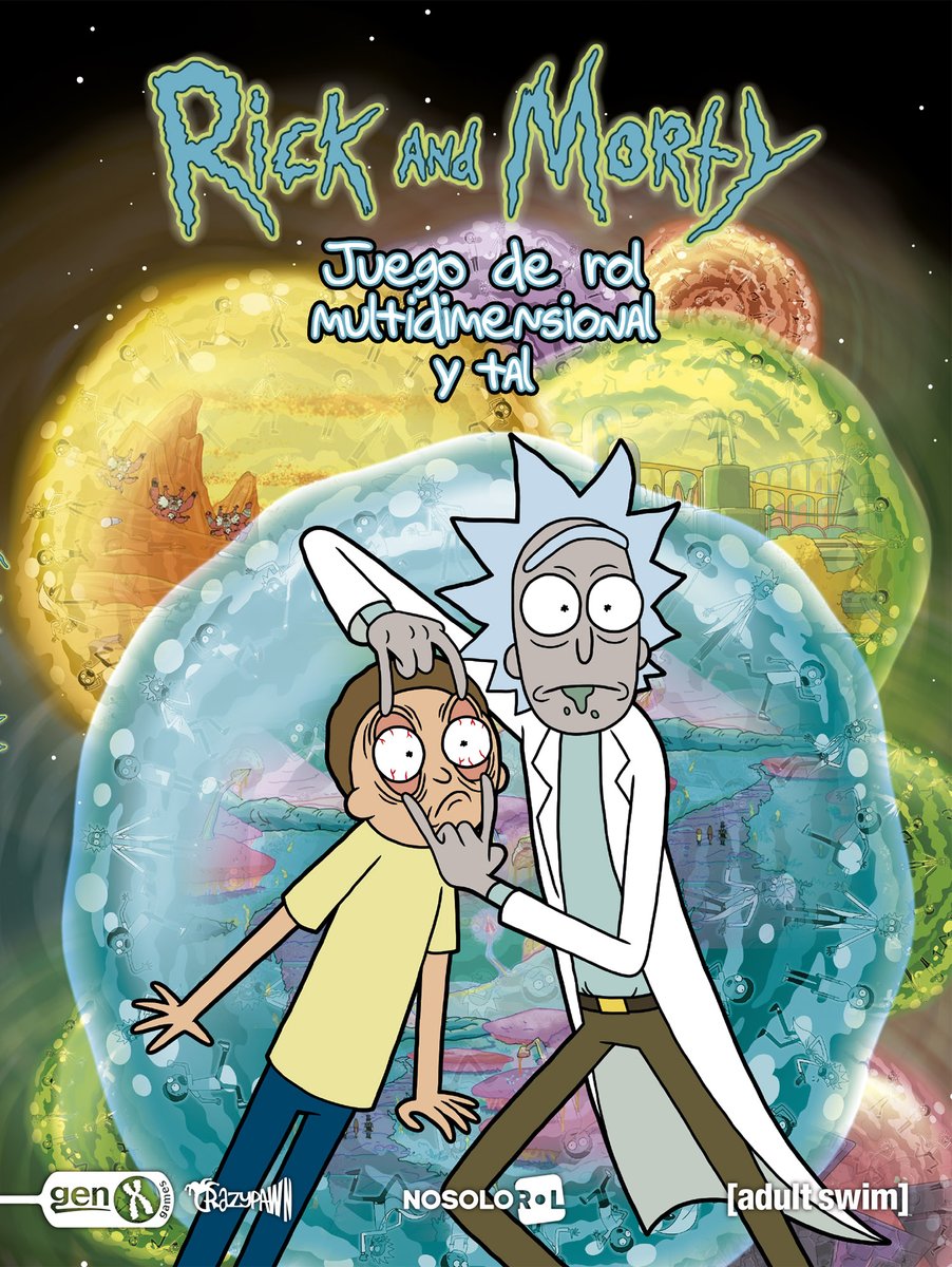 🆕¡Se viene juego de rol de Rick and Morty de la mano de <a href="/Nosolorol/">Nosolorol</a>  y <a href="/GenXGamesSpain/">Gen X Games</a> ! Ya podéis reservar aquí 👉bit.ly/2CnW09u