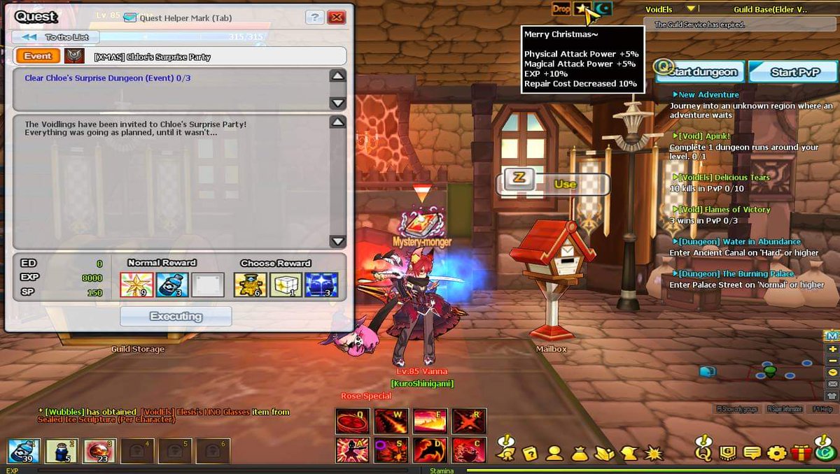 void elsword leveling