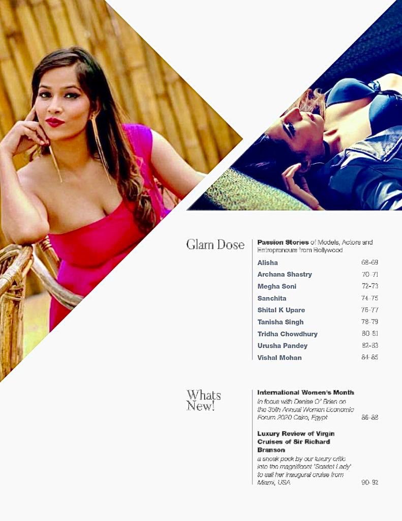 iamtanishasingh's tweet photo. Thank you soo much #passionvista #passionstories #passionvista #may2020edition #may2020 #vol02 #issue02 #tanishasingh #tanishasingh88 #bollywood #actor #models #enterpreneur https://t.co/jC0bFjgbDo