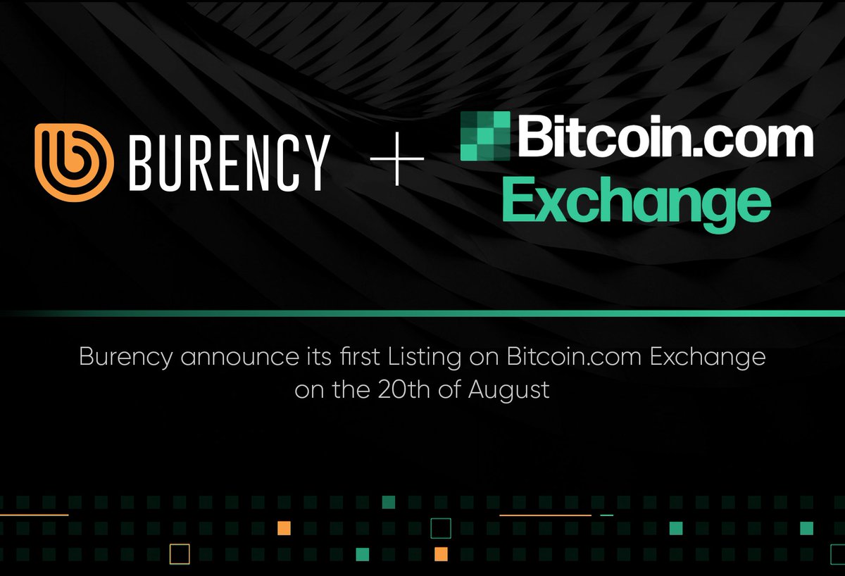 Burency (@burencyofficial) on Twitter photo Here we are!
#Burency Token $BUY will be listed on <a href="/BitcoinComExch/">tmbmoifemfrg@midiharmonica.com</a> the 20th of August. 🔥
Check our Press Release here 👉 link.medium.com/DqZZJESur7
2 winners will win $50 #USDT each. Just follow us, Retweet and Tag 3 Friends 🤩 Here we are!
#Burency Token $BUY will be listed on <a href="/BitcoinComExch/">tmbmoifemfrg@midiharmonica.com</a> the 20th of August. 🔥
Check our Press Release here 👉 link.medium.com/DqZZJESur7
2 winners will win $50 #USDT each. Just follow us, Retweet and Tag 3 Friends 🤩