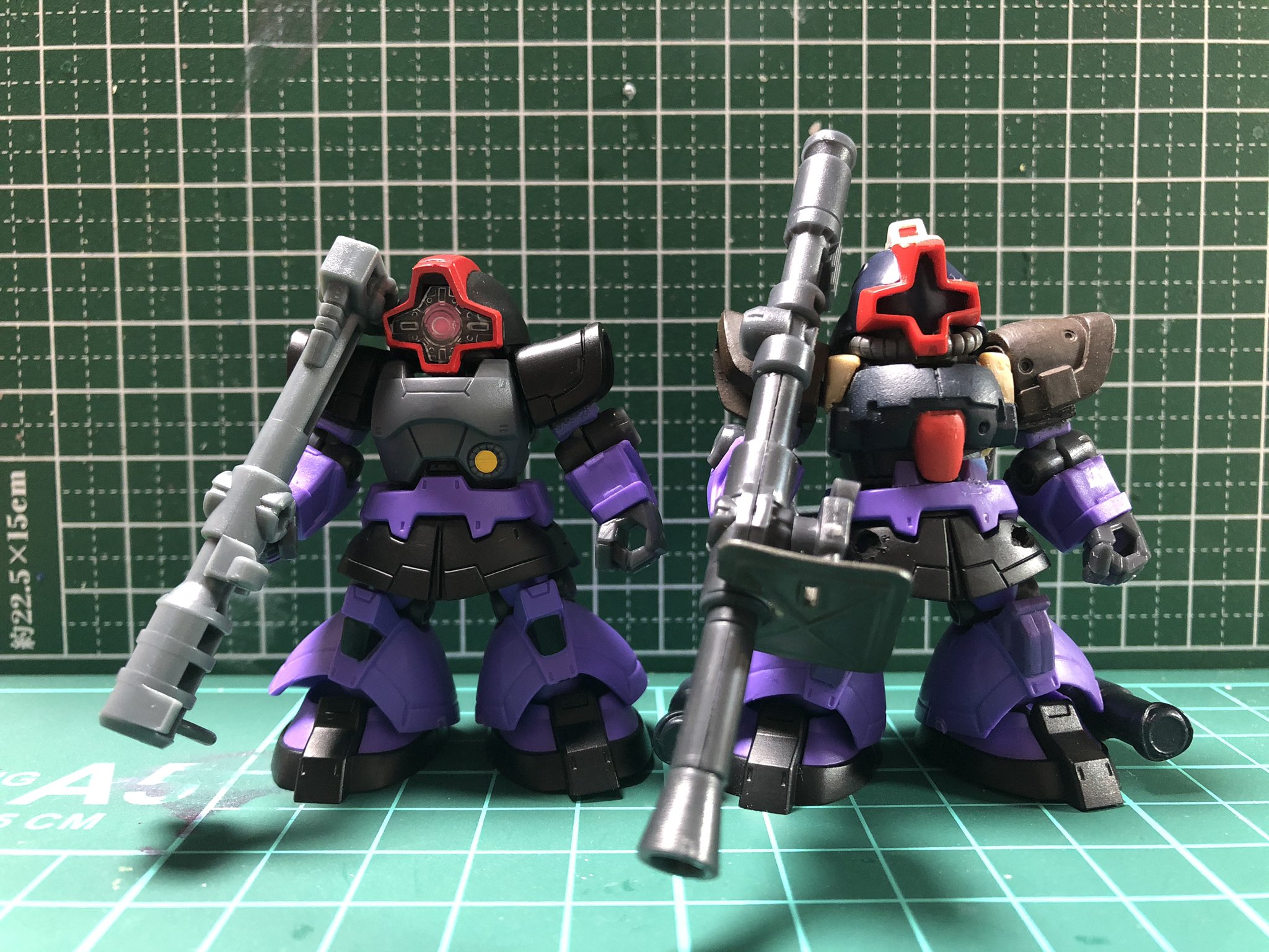 モビルスーツアンサンブル ザク×3 ドム×6 - メルカリ