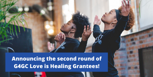 G4GC_org's tweet photo. We’re thrilled to announce our round 2 grantees for the G4GC #LoveIsHealing COVID-19 Response Fund today!
https://t.co/G83yxMZm2V #G4GC https://t.co/0cNSwTczLO