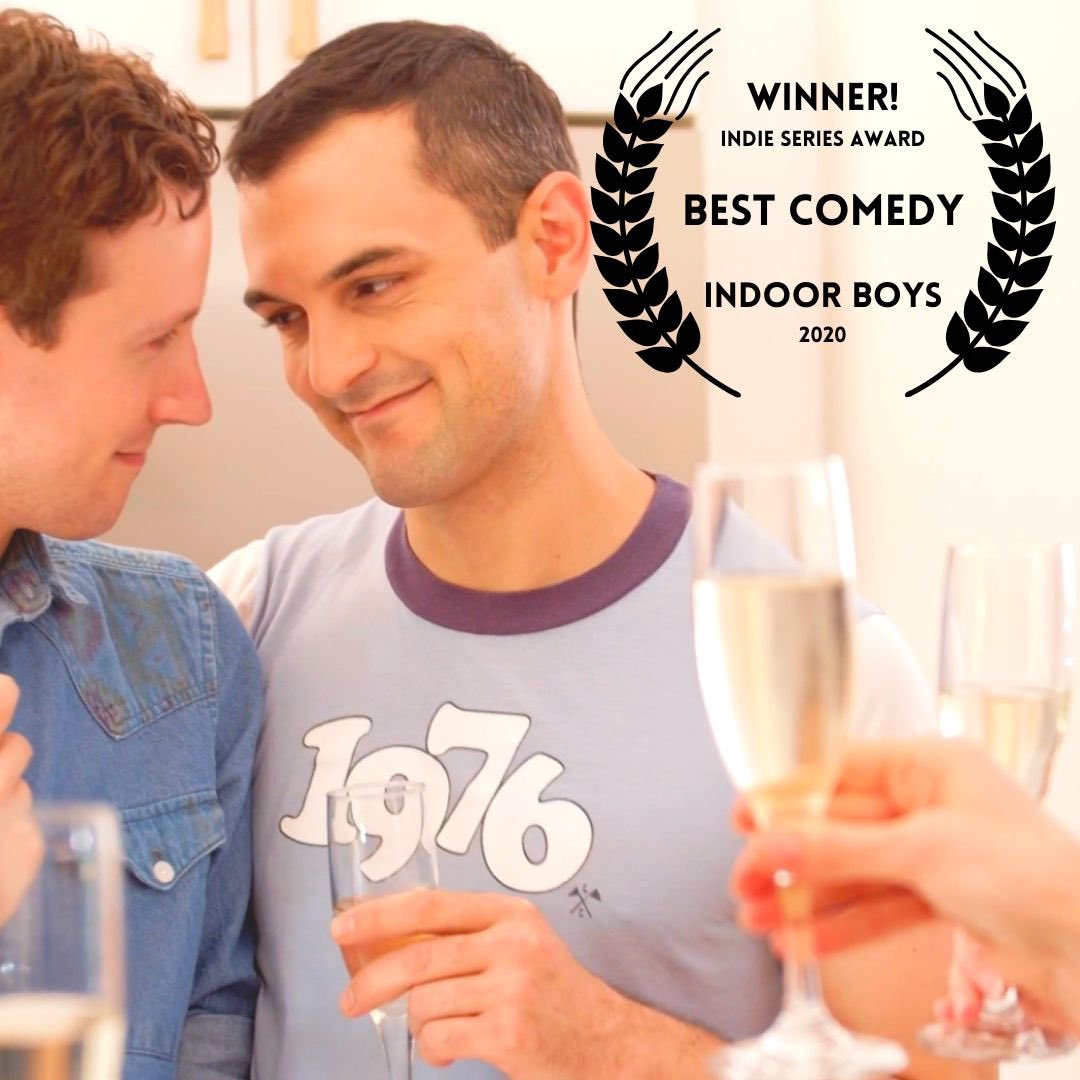 indoorboystv (@indoorboystv) on Twitter photo #IndoorBoys wins the 2020 <a href="/ISAwards/">Indie Series Awards</a> for best direction of a comedy series and BEST COMEDY SERIES!!!!!!!!!!! #IndoorBoys wins the 2020 <a href="/ISAwards/">Indie Series Awards</a> for best direction of a comedy series and BEST COMEDY SERIES!!!!!!!!!!!