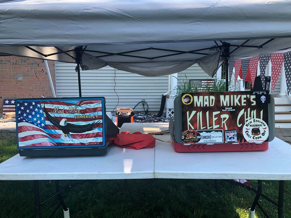ICSchili's tweet photo. The results are in!! 🌶️ 🎉 

Let’s give a Chilihead cheers to the winners of #ICSFlagDay cook-off:
1st Place – Dicky Thorpe
2nd Place – Michael Freedman
3rd Place – Kimberly Mallory

ICS will release the full list of winners within the next hour in a separate post on Facebook. https://t.co/sqYzCl0Ztm