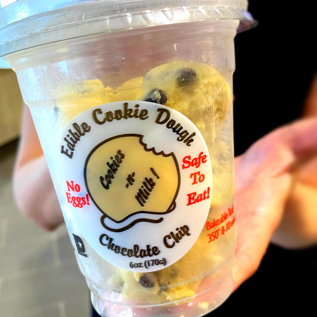 DandyMiniMarts's tweet photo. Trust me when I say, you need this in your day. Edible chocolate cookie dough bites.
You're welcome.
(available at most Dandy cold Grab-n-Go coolers)
#dandytime #mmmdandy #godandy #ediblecookiedough #snack #yummmy https://t.co/MwSjeUX2jq