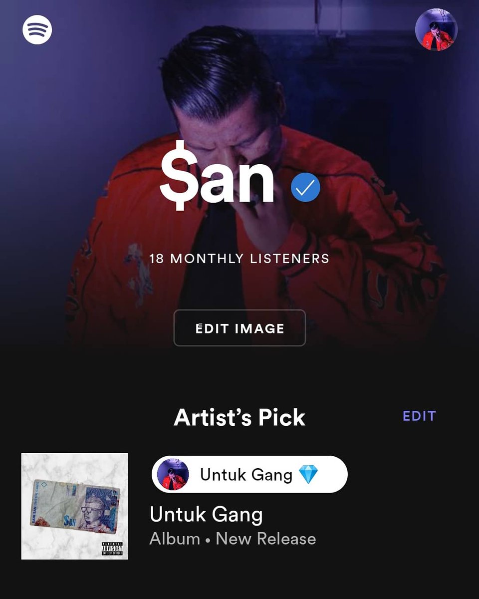 thegreatsan_'s tweet photo. BISMILLAH π€². Untuk Gang π (ALBUM) is on Spotify now! Go stream now! Link at bio! Share this dan henjut bersama gang gang anda! π #UntukGang https://t.co/N4FL6TIMFd