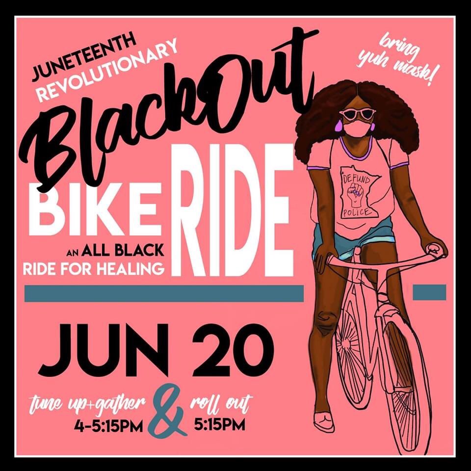 CyclingMuseumMN's tweet photo. Juneteenth ride tomorrow! https://t.co/bW2uVi7j6m