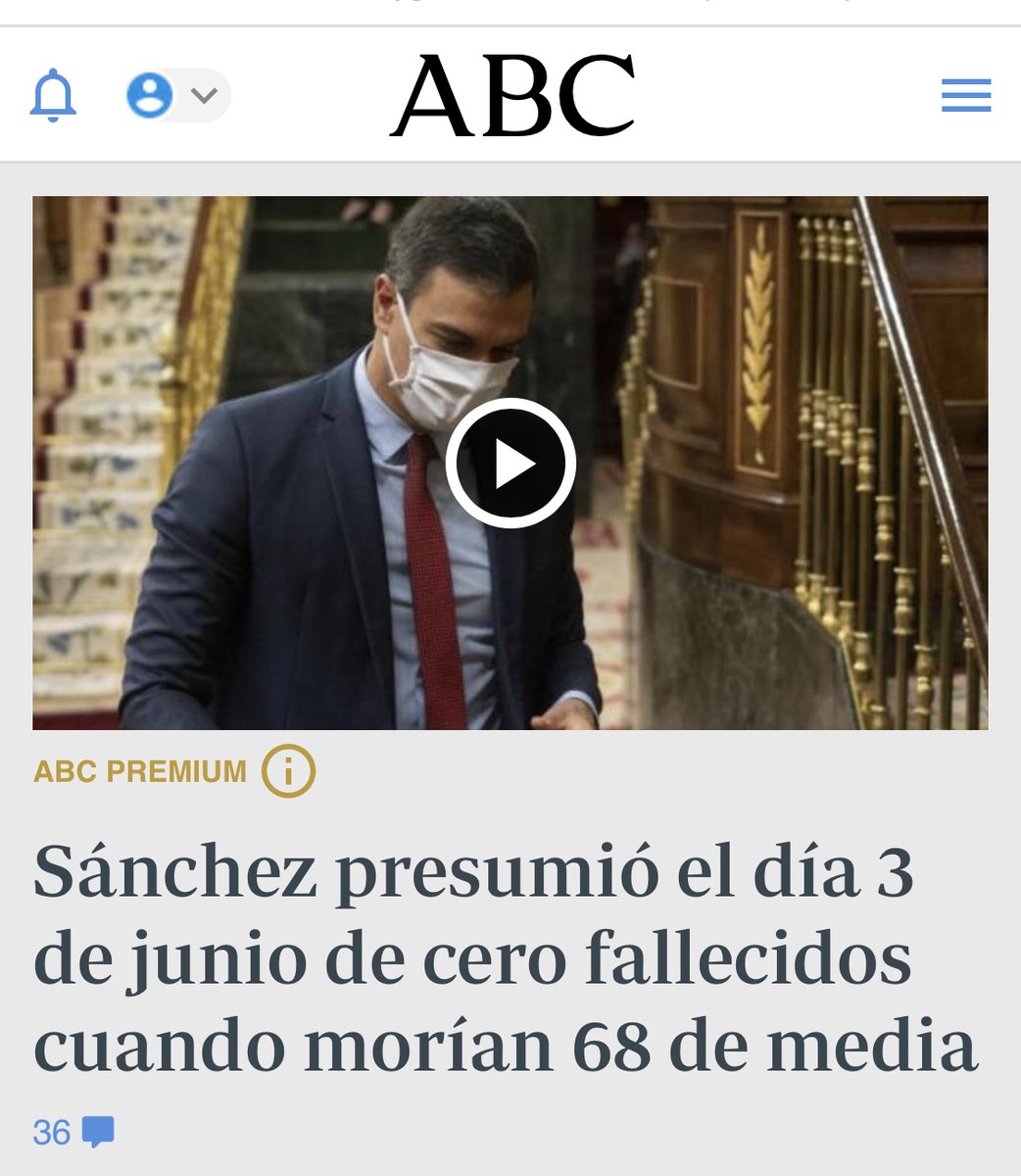Cero fallecidos, presumió Sánchez el 3 de junio. Hoy, 1177 más. Este tío tiene que dimitir por mentiroso y sinvergüenza. En cualquier país democrático, con prensa libre, esto se daría en bucle en todas las televisiones. Aquí estamos en blanquear la indignidad  y al infame.