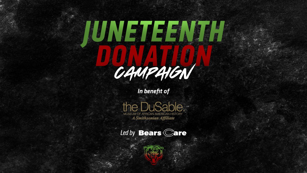 1900 RTs = a $19,000 donation to the @DuSableMuseum of African American History. In honor of #Juneteenth, help us promote a better understanding and appreciation of the achievements, contributions and experiences of the Black community. Learn more: dusablemuseum.org