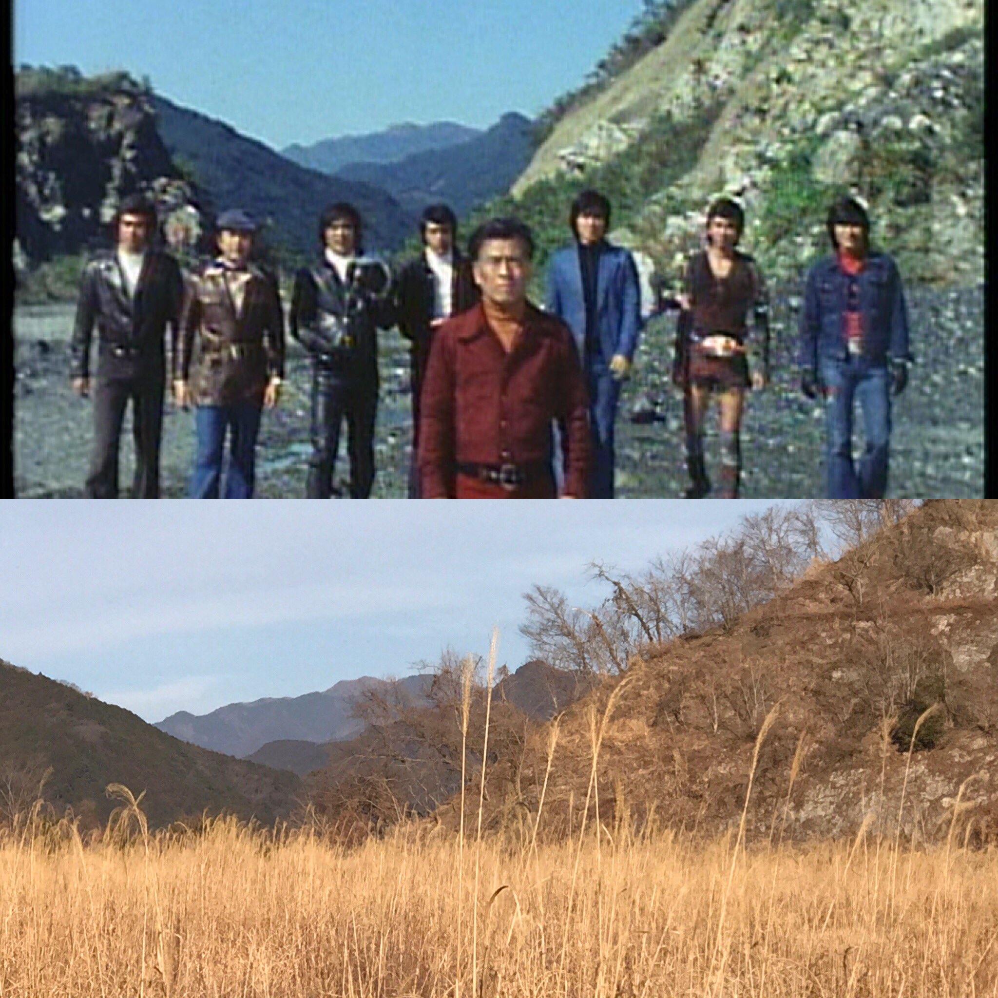 ロケ地大画報 仮面ライダーストロンガー 第39話ロケ地 青梅にあった石灰石採石場跡