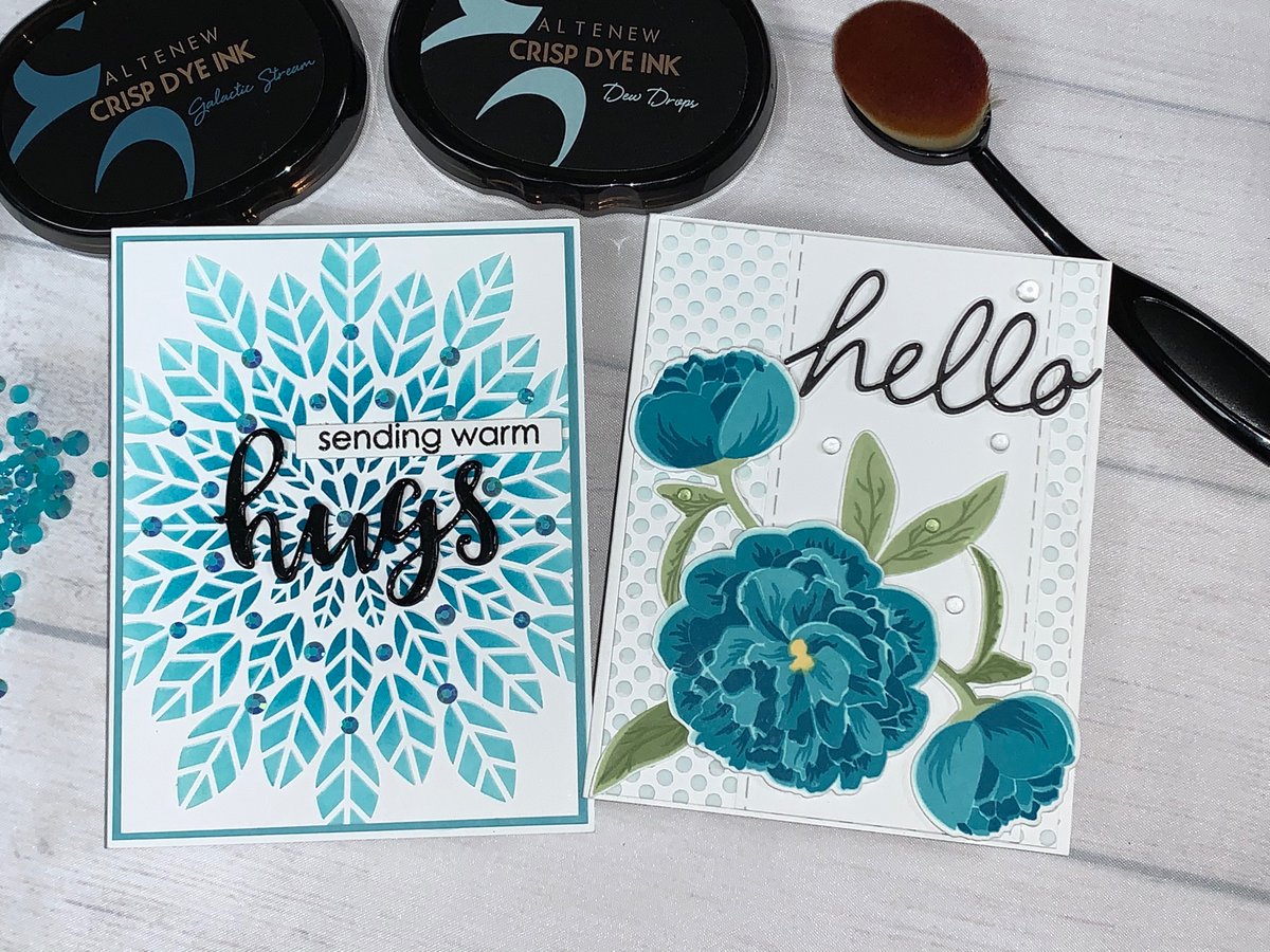 Altenew leaf burst stencil and Bloom and Bud stamp. Learn how to make these cards.
dpauleydesigns.com/altenew-leaf-b…