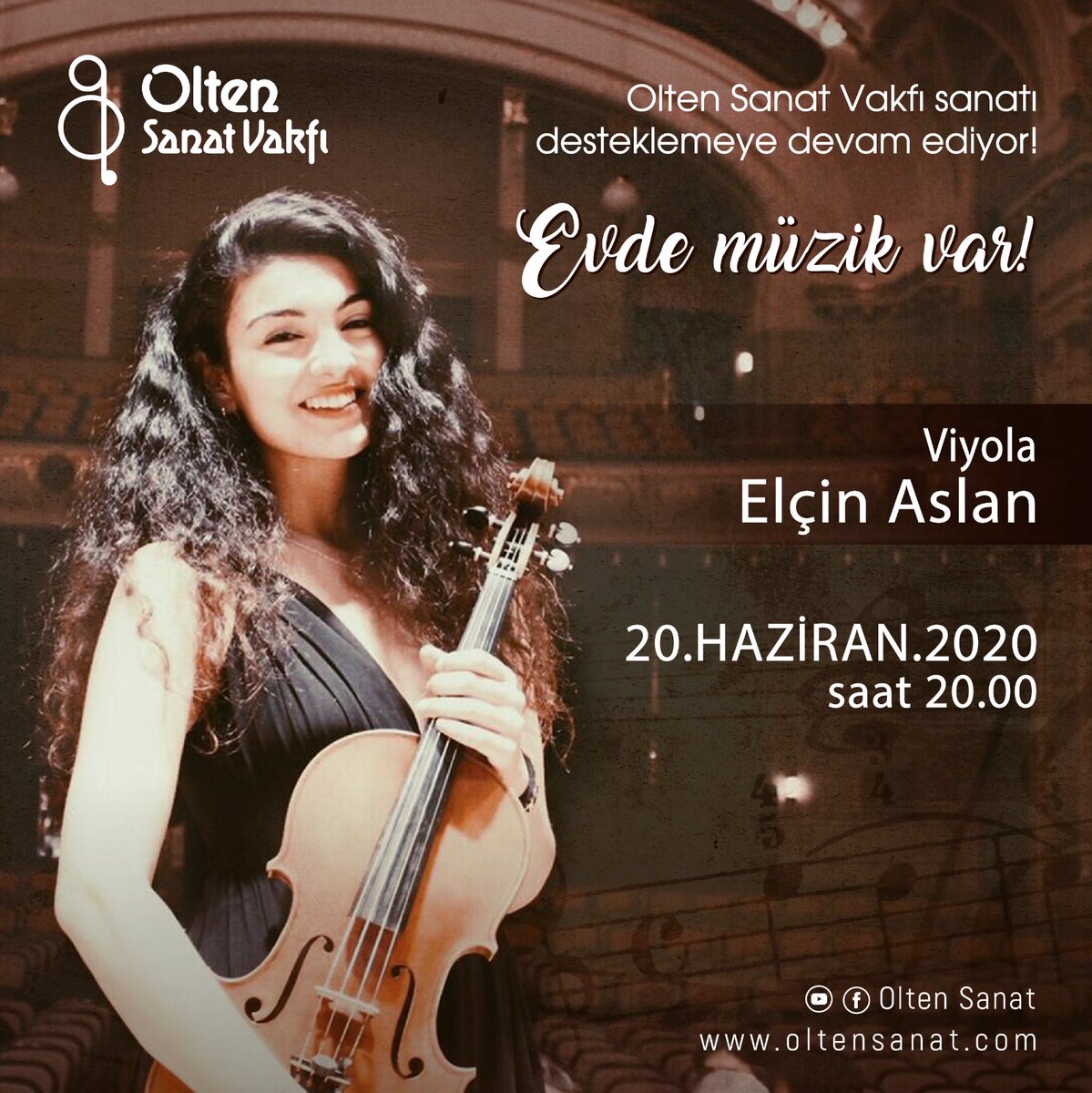 Instagram IGTV'de : olten_sanat
Facebook : olten sanat