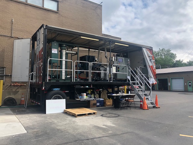 BCRenv's tweet photo. Check out a pic from our WV Demo of CleanB® & Bio-Scru®. We're transforming biosolids & organic waste management using patented treatment solutions! #wastewatersolutions #bcrinc #BCRBioScru #BCRCleanB #livedemo #wastewaterinnovations #wastewatertreatment #biosolids #reducewaste https://t.co/ew2lY16pnq
