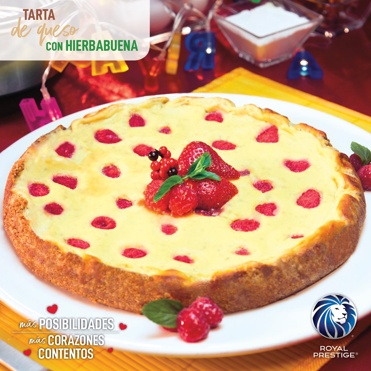 Royal Prestige México в Twitter: „Este pastel de queso es perfecto para  consentir a papá en su día. Con esta sencilla receta en los Sartenes  Gourmet de #RoyalPrestige se sentirá muy apapachado.