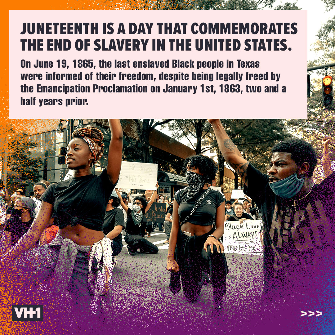 Juneteenth celebrates the people who fought to abolish slavery, but it’s up to all of us to abolish its legacy. 

Be part of the change. Be part of the fight #UntilJusticeIsReal. 

Text DEMANDS to 55156