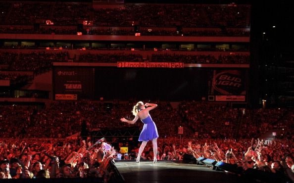 Taylor Swift tours as you scroll the crowd gets bigger: a thread   #14YearsOfTaylorSwift