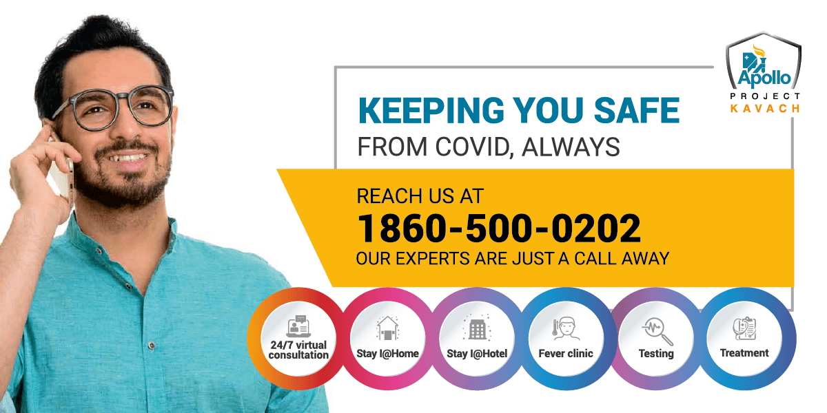 HospitalsApollo's tweet photo. Project Kavach is a comprehensive and integrated response plan with 360-degree protection against coronavirus to keep you &amp; your family safe.

For more inquiry call: 1860-500-0202 or visit: https://t.co/Km0YITLSjx

#IndiaFightsCorona #ProjectKavach #ApolloHospitals #COVID19 https://t.co/PInBe8GydV