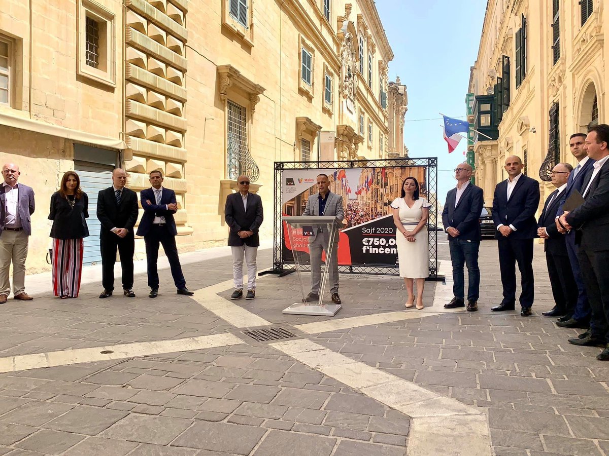 PiscopoJames's tweet photo. Together with #Valletta Cultural Agency launched a set of incentives to revitalize business in the capital. #Landsauthority will be cutting business costs for restaurants by waiving Tables and Chairs permit fees. @followianborg @talwefi https://t.co/wcwUS7FW4I