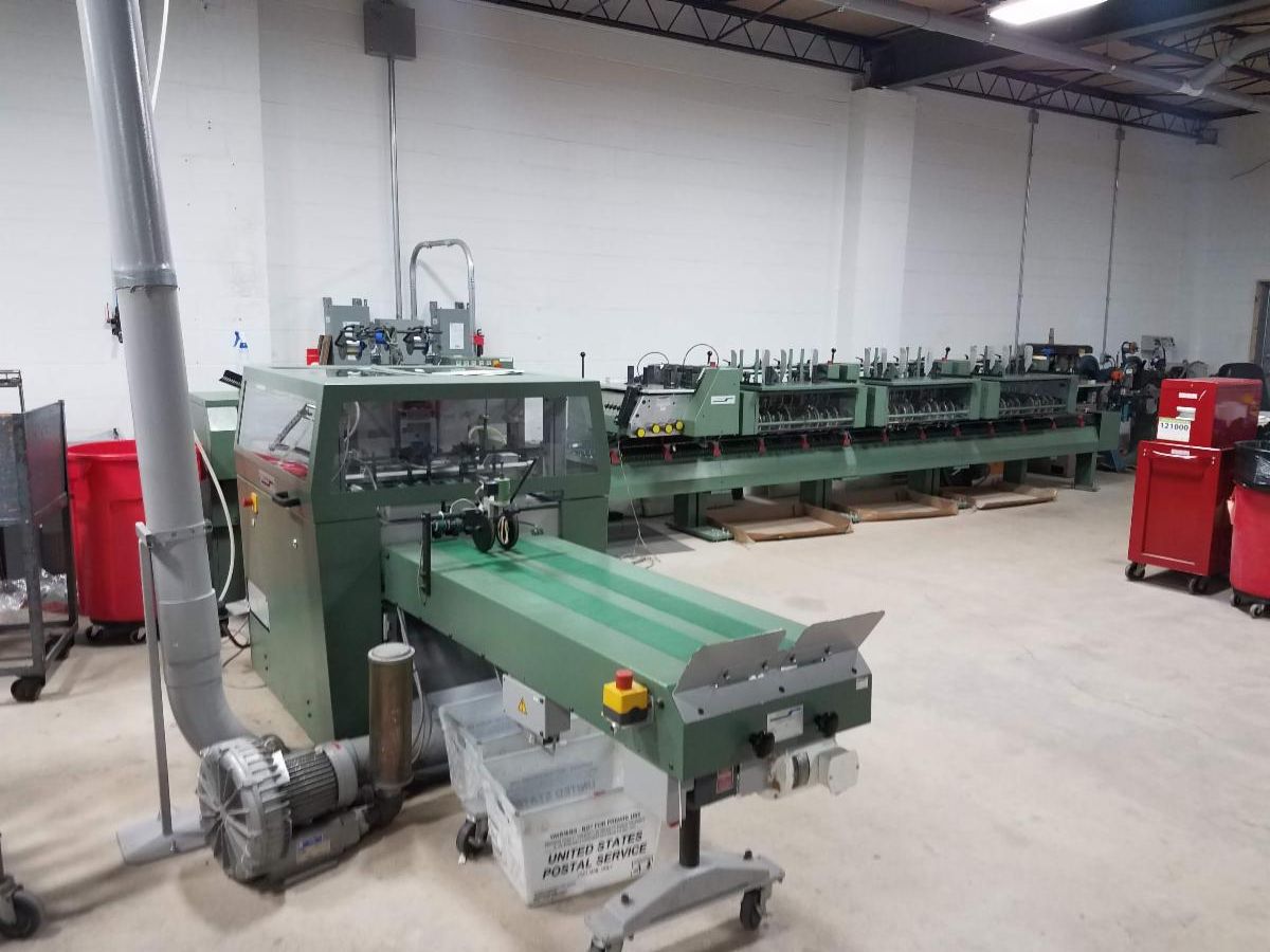 JASGraphicsInc's tweet image. Very nice 2002 #MullerMinuteman #SaddleStitcher now available 6P+CF #buyJAS #usedprintingequipment 1-800-421-8720 conta.cc/3dcTS17