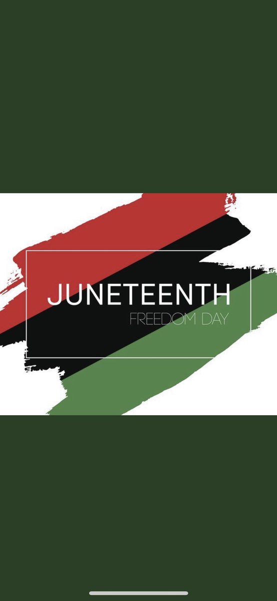 YolettMcCuin's tweet photo. Unfortunately I’m just learning the true significance of Juneteenth. I’ve always heard about it briefly but never seen anyone celebrate it. Grateful to know what it truly means now! Happy Juneteenth! ✊🏽❤️🖤💚 https://t.co/F6nftrhmeG