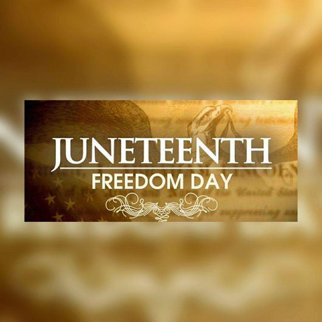 LSUdeanstudents's tweet photo. Happy Juneteenth 2020! 
If you are unfamiliar with this historic holiday, take a moment to learn. #TOGETHERLSU https://t.co/V1cWBopiYV