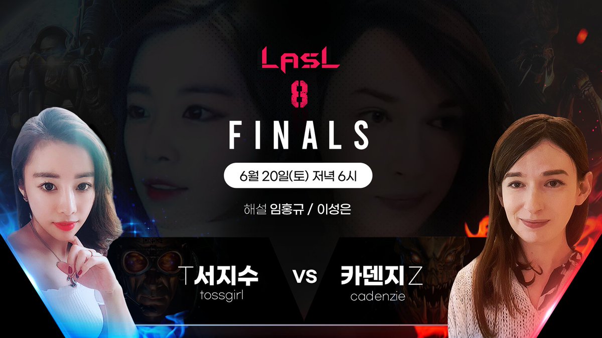 CadenZie's tweet photo. the LASL final is tomorrow...
guest casters larva and firebathero
6pm KST
tossgirl T vs cadenzie Z
bo7
would be cool to see some english speakers in the chat, i know its a lot to ask since its an afreeca only stream~ but consider giving it a chance!
https://t.co/vOFbEvk6L7 https://t.co/JuMXfodqw6